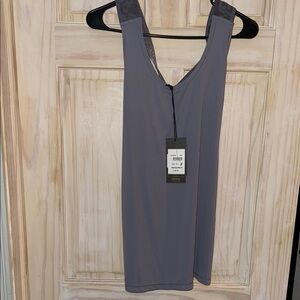Gray Sleeveless Tank